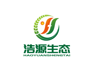 孙金泽的浩源生态农业科技logo设计