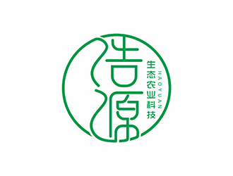 张峰的浩源生态农业科技logo设计
