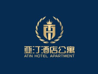 陈国伟的亚汀酒店公寓 ATIN HOTEL APARTMENTlogo设计