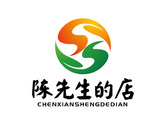 张俊的陈先生的店logo设计
