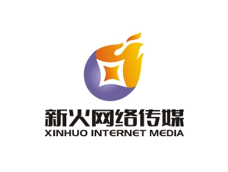 曾翼的广州新火网络传媒有限公司logo设计