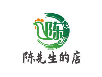 林思源的陈先生的店logo设计
