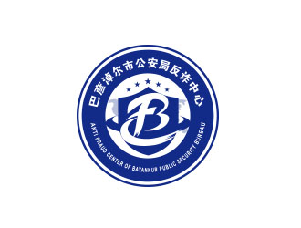 朱红娟的巴彦淖尔市公安局反诈中心logo设计