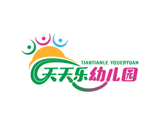郑锦尚的天天乐幼儿园logo设计