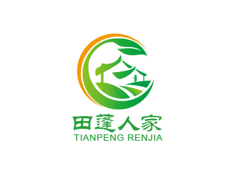 黄安悦的田蓬人家食品logo设计logo设计