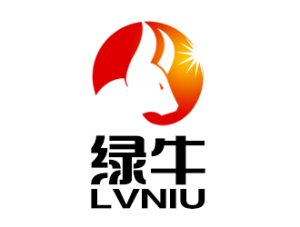 余亮亮的绿牛logo设计