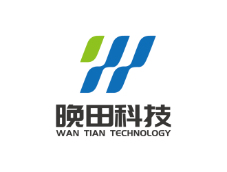 上海晚田科技有限公司logo设计