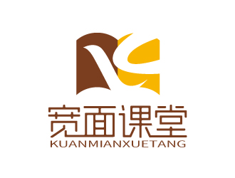 张俊的宽面课堂教育logo设计
