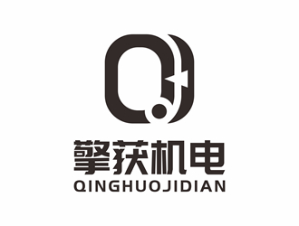 唐国强的上海擎获机电科技有限公司logo设计