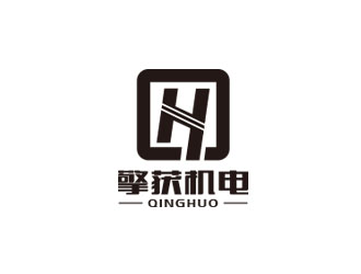 朱红娟的上海擎获机电科技有限公司logo设计
