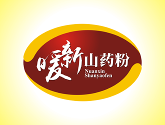 谭家强的暖新山药粉产品logo设计