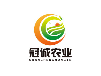 朱红娟的冠诚农业logo设计