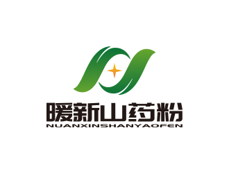 孙金泽的暖新山药粉产品logo设计