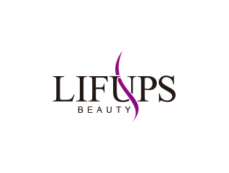 黄安悦的LIFUPS Beauty 护肤品logo设计