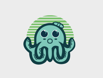 刘蕾的鱿鱼logo设计