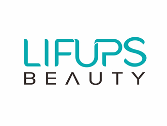 唐国强的LIFUPS Beauty 护肤品logo设计