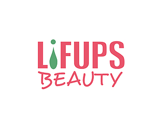 盛铭的LIFUPS Beauty 护肤品logo设计