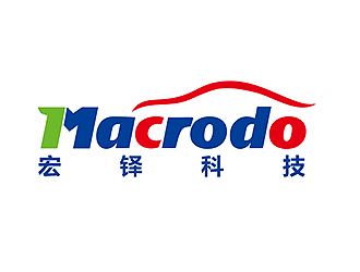 盛铭的Macrodo宏铎科技logo设计