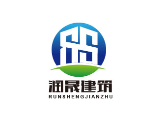 朱红娟的杭州润晟建筑有限公司logo设计