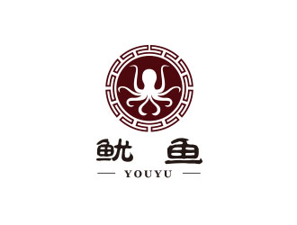 朱红娟的鱿鱼logo设计