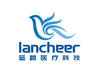 谭家强的蓝鹊医疗科技公司，英文公司名：lancheerlogo设计