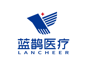 张俊的蓝鹊医疗科技公司，英文公司名：lancheerlogo设计