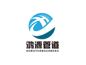 朱红娟的上海鸿源管道维修检测工程有限公司logo设计