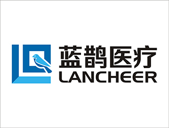 周都响的蓝鹊医疗科技公司，英文公司名：lancheerlogo设计