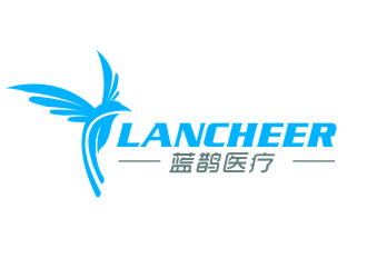 杨占斌的蓝鹊医疗科技公司，英文公司名：lancheerlogo设计
