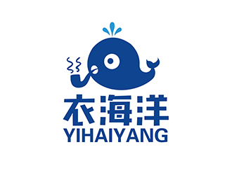 潘乐的yihaiyang衣海洋logo设计