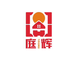 姜彦海的庭辉创意家居logo设计