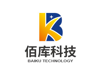 李贺的佰库科技logo设计