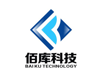 杨占斌的佰库科技logo设计