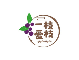 杨占斌的一枝爱荔logo设计