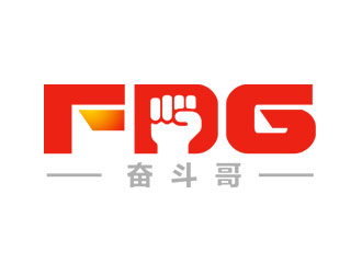 钟炬的FDG奋斗哥logo设计