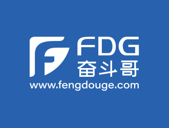 黄安悦的FDG奋斗哥logo设计