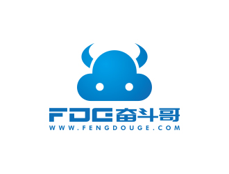 孙金泽的FDG奋斗哥logo设计