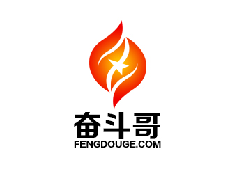 余亮亮的FDG奋斗哥logo设计