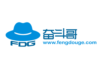 黄俊的FDG奋斗哥logo设计