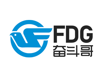 赵鹏的FDG奋斗哥logo设计