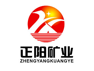 贵州金佳河边井区正阳矿业有限公司logo设计