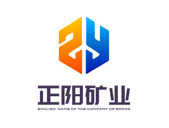 钟炬的贵州金佳河边井区正阳矿业有限公司logo设计