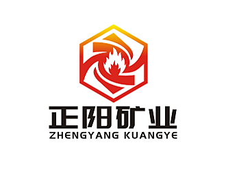 劳志飞的贵州金佳河边井区正阳矿业有限公司logo设计