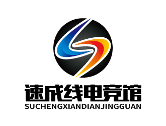 张俊的速成线电竞馆logo设计