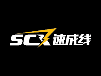 王涛的速成线电竞馆logo设计