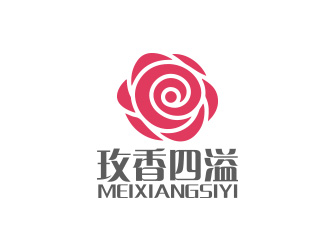 陈川的玫香四溢食品logo设计