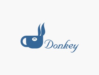 陈国伟的Donkey 手绘线条logologo设计