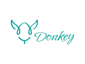 安冬的Donkey 手绘线条logologo设计