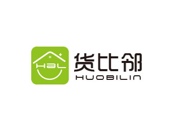 朱红娟的货比邻logo设计