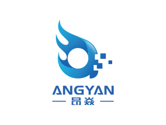 上海昂焱信息科技有限公司logo设计